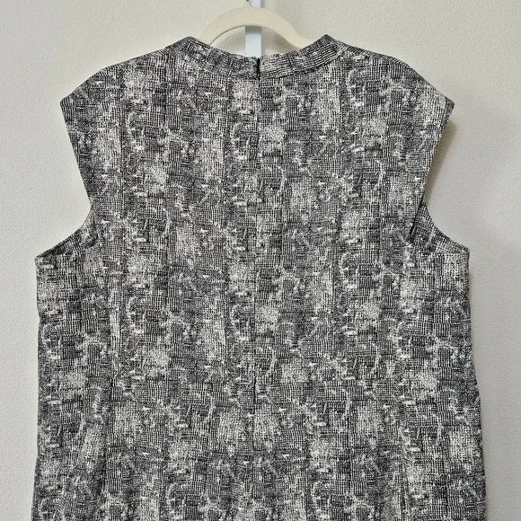 M.M. LAFLEUR NWT Aditi Crackle Sleeveless Black & Cream Dress Sz +3 (US 3X) - Picture 7 of 15